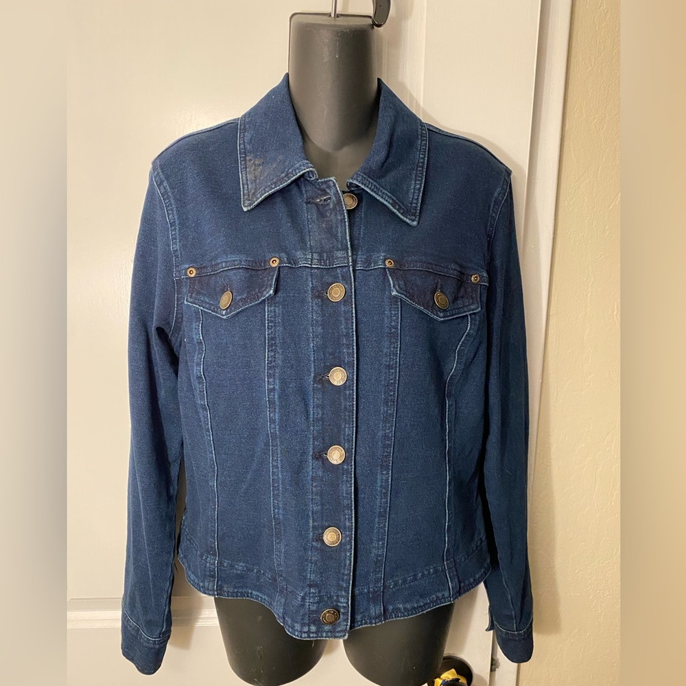 Stretchy Comfortable Jean Jacket